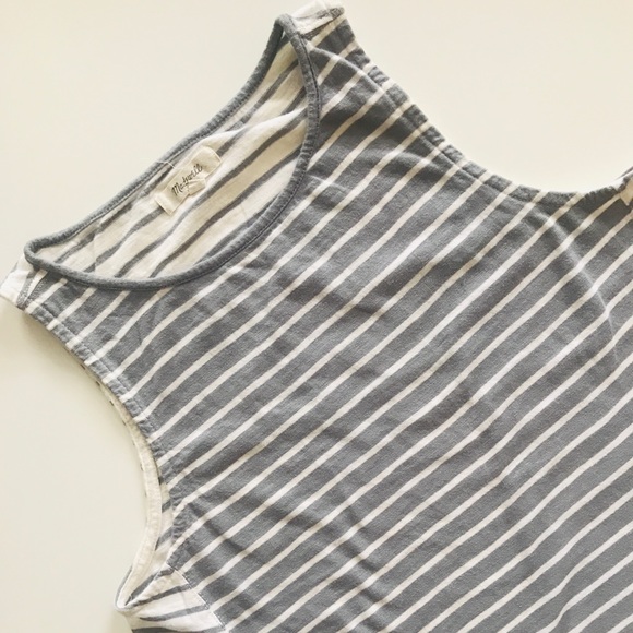 Madewell Forward Seam Stripe Tank - Picture 4 of 5